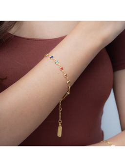 She Ela Jewel - Heart Float Bracelet