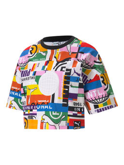 Puma - International Aop Womens Multi-color T-shirt