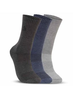 Bonjour - Mens Bamboo Crew-Length Formal Socks - Multi-Color