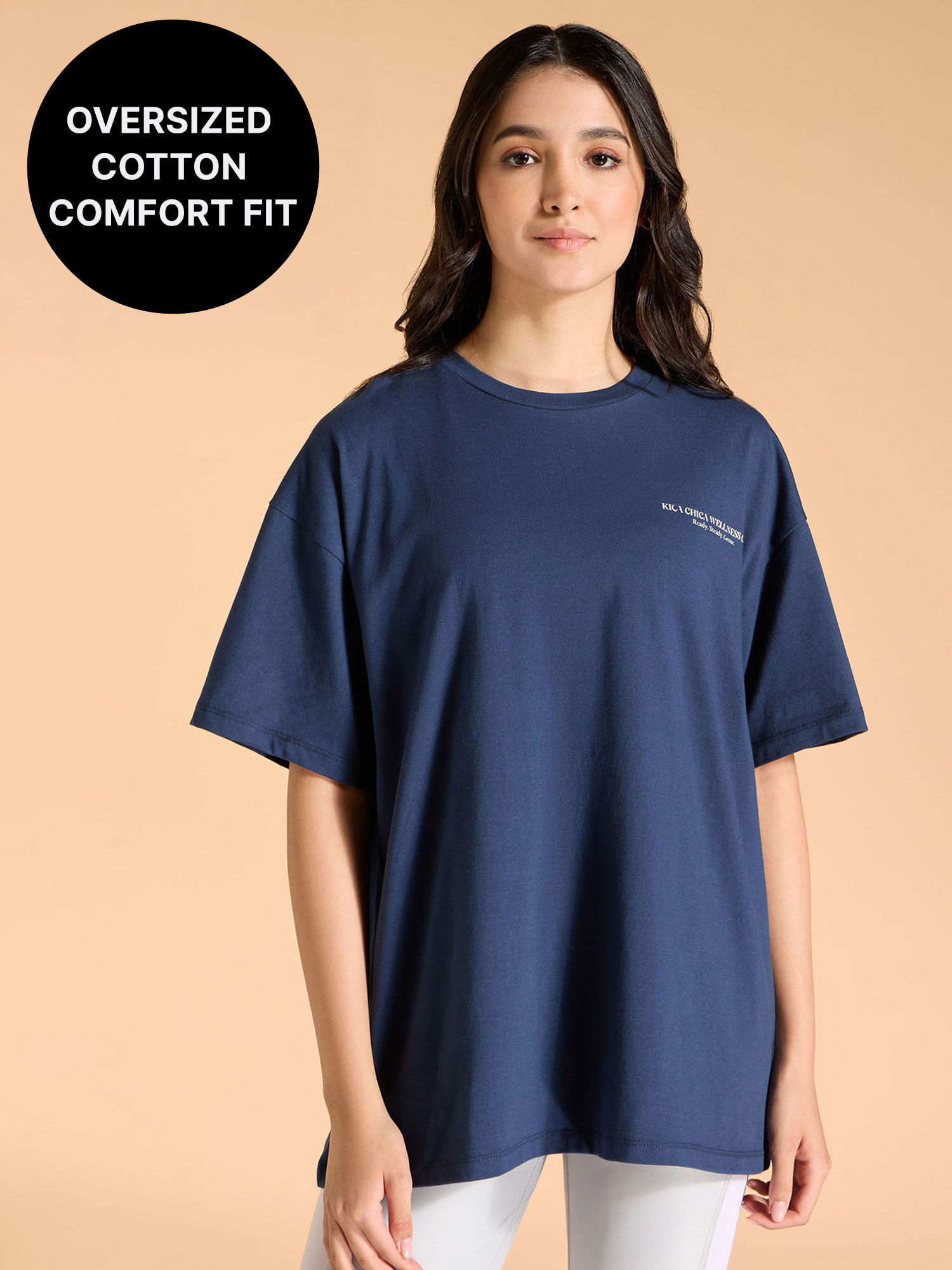 Cotton Oversized Printed Graphic T Shirt - CourtCulture Collection-image-7