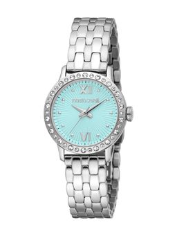 Roberto Cavalli - Gemma Women Analog Round Stainless Steel Blue Watch-Rc5L119M0055 (M)