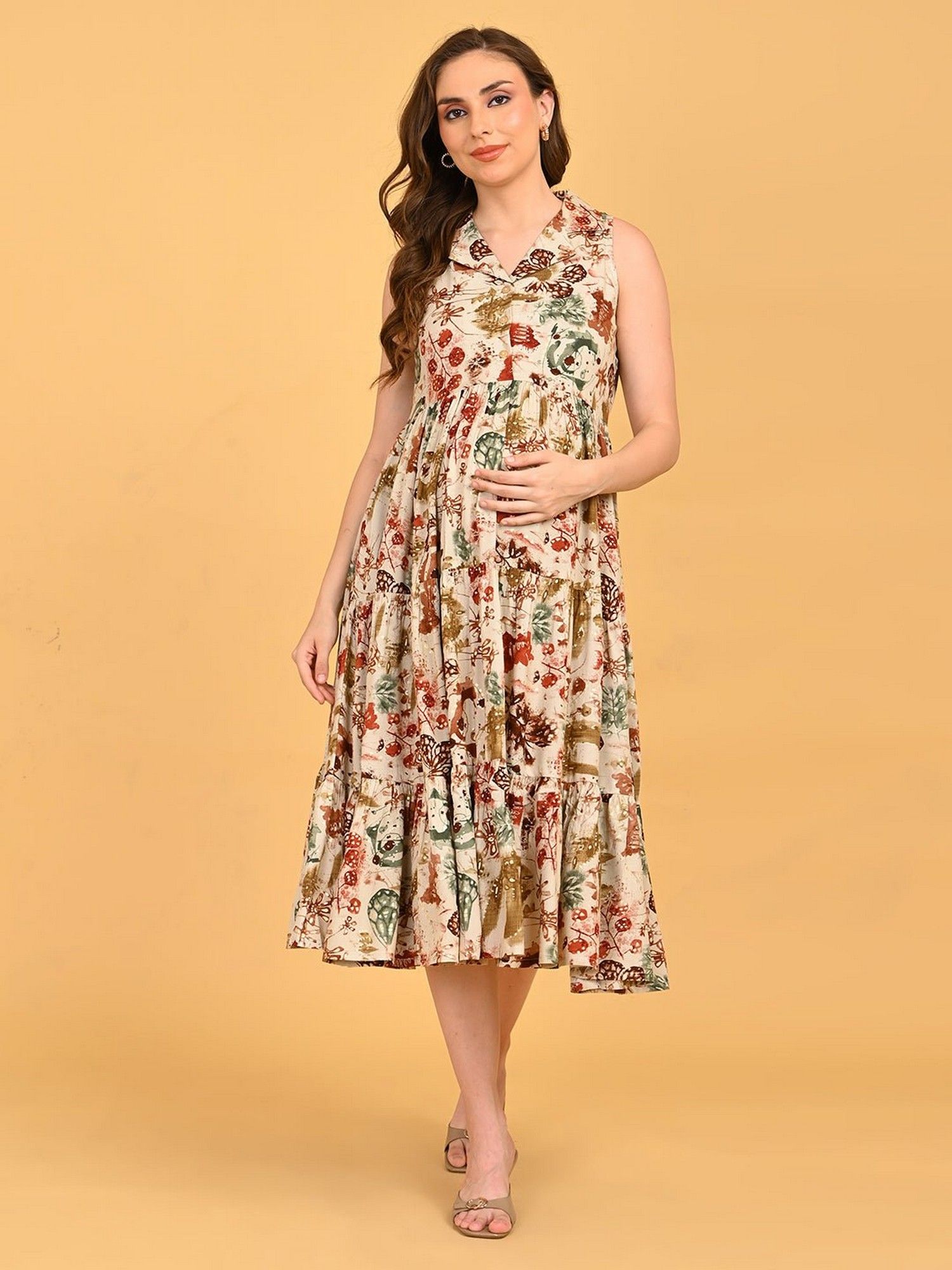 Meadow Muse Maternity and Nursing Dress-picture-23