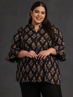 Libas - Women Printed Cotton A-Line Tunic