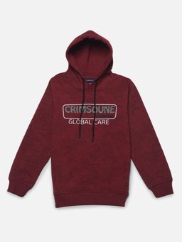 CRIMSOUNE CLUB - Boys Maroon Global Care Hoodie