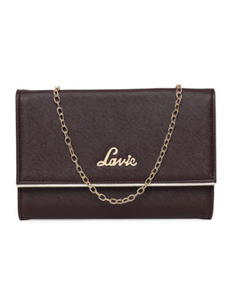 Lavie - Ava Foldover Clutch 3 (Maroon) (One Size)