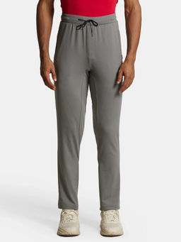 Jockey - SP16 Men Soft Touch Microfiber Elastane Active Wear Trackpants - Grey