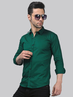 TRYBUY.IN - Grunge Green Men's Shirt