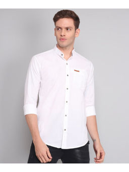 TRYBUY.IN - White Lee Casual Shirt For Men
