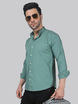 TRYBUY.IN - Tribal-Fusion Mint-Green Men's Shirt