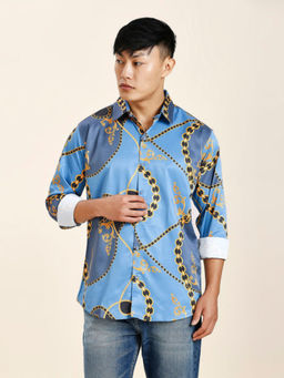 TRYBUY.IN - Pushpa 2 Abstract Printed Men's Shirt