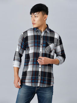 TRYBUY.IN - Miami Checked Men's Shirt