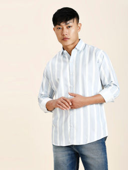 TRYBUY.IN - Truro Striped Men's Shirt