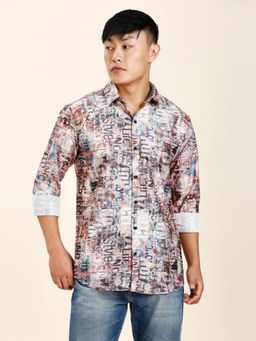 TRYBUY.IN - Krakow Printed Men's Shirt