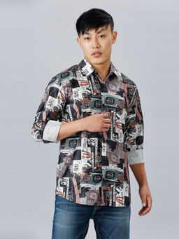 TRYBUY.IN - Rome Printed Men's Shirt