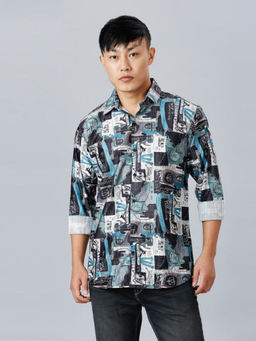 TRYBUY.IN - Porto Printed Men's Shirt