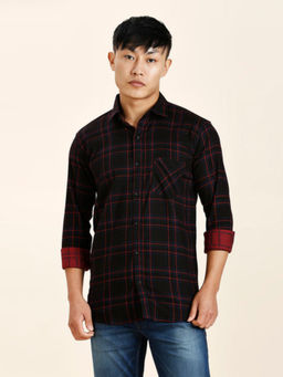 TRYBUY.IN - Angeles Checked Men's Shirt