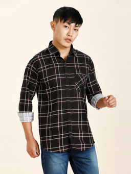 TRYBUY.IN - Drag Checked Men's Shirt