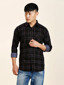 TRYBUY.IN - Denzy Checked Men's Shirt