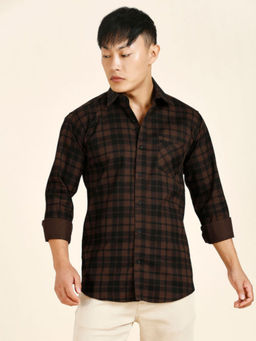 TRYBUY.IN - Rich Checked Men's Shirt