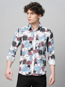 TRYBUY.IN - Gritty Printed Men's Shirt