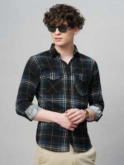 TRYBUY.IN - Contemporary Checked Shirt For Men
