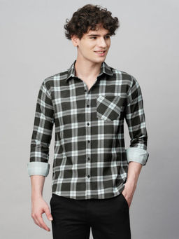 TRYBUY.IN - Alluring Checked Shirt For Men