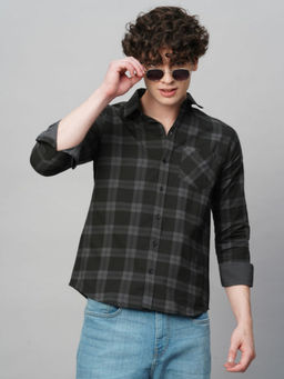 TRYBUY.IN - Trendy Checked Shirt For Men