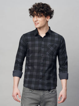 TRYBUY.IN - Rugged Checked Shirt For Men