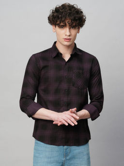 TRYBUY.IN - Bespoke Checked Shirt For Men