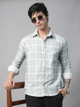 TRYBUY.IN - Capture Checked Men's Shirt