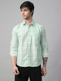 TRYBUY.IN - Mediterranean Checked Men's Shirt