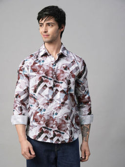 TRYBUY.IN - Arezzo Abstract Printed Shirt For Men