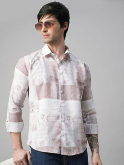 TRYBUY.IN - Messina Abstract Printed Shirt For Men
