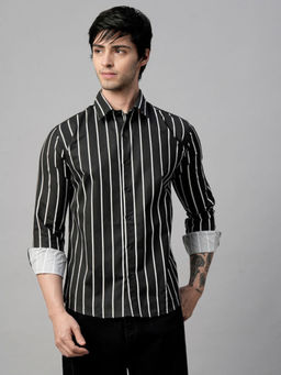 TRYBUY.IN - Grasse Striped Shirt For Men