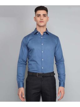 TRYBUY.IN - Blue Casual/Formal Shirt For Men