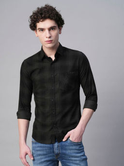 TRYBUY.IN - Dijon Checked Shirt For Men