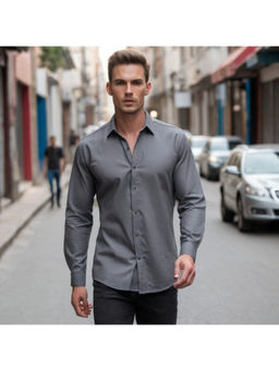 TRYBUY.IN - Metal Grey Shirt
