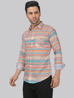 TRYBUY.IN - Minimalist Men's Printed Shirt