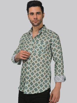 TRYBUY.IN - Delicate Men's Printed Shirt