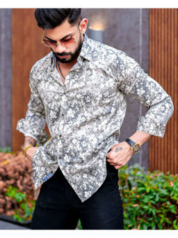 TRYBUY.IN - Vozia Spire Floral Printed Shirt