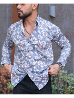 TRYBUY.IN - Vozia Clore Floral Printed Shirt