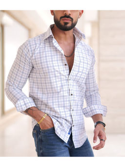 TRYBUY.IN - Vozia Blitz Checked Men's Shirt