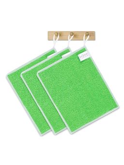 Mush - Bamboo Reusable Multipurpose Magic Cleaning Towel Set of 3 (Green)