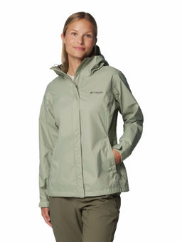 Columbia - Womens Green Omni-Tech Arcadia II Rain Jacket