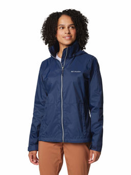 Columbia - Womens Navy Blue Omni-Shield Switchback IV Rain Jacket