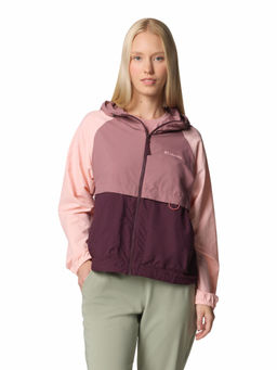 Columbia - Womens Pink Omni-Shield Spire Valley Wind and Water Resistant