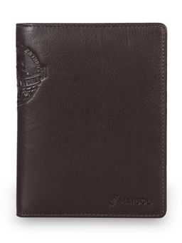 Mai Soli - Brown Genuine Leather Harbor Travel Passport Holder