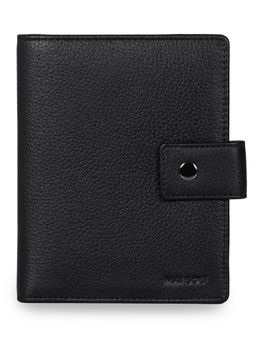 Mai Soli - Black Genuine Leather Nomad Travel Passport Holder