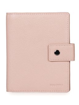 Mai Soli - Pink Genuine Leather Nomad Travel Passport Holder