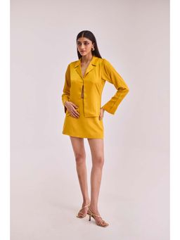 Urban Suburban - Mustard Satin Co-Ord Set